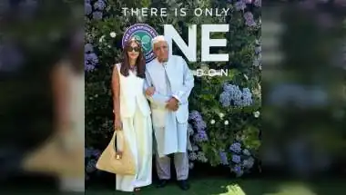 Javed Akhtar Shares Special Wimbledon Moment with Shibani