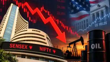 Sensex, Nifty Open Lower as Crude, US Yields Weigh