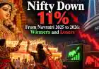 Nifty Down 11% From Navratri 2025 to 2026: Winners and Losers
