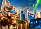 Sensex, Nifty Open Flat After 1,100-Point Rally; IT Stocks Lead