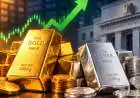 Gold, Silver Prices Today: MCX Rates Rise as Fed Fears Ease