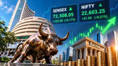 Sensex, Nifty Extend Rebound as FII Selling Halves; RBI Tomorrow