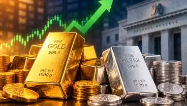 Gold, Silver Prices Today: MCX Rates Rise as Fed Fears Ease
