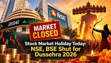 Stock Market Holiday Today: NSE, BSE Shut for Dussehra 2026