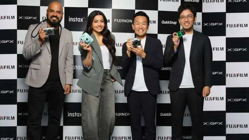 Rashmika Mandanna Named Fujifilm India Brand Ambassador