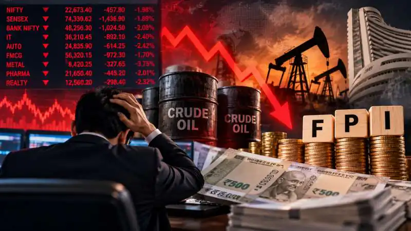 FPI Selling Hits Rs 53,337 Crore in Oct as Crude Stays High